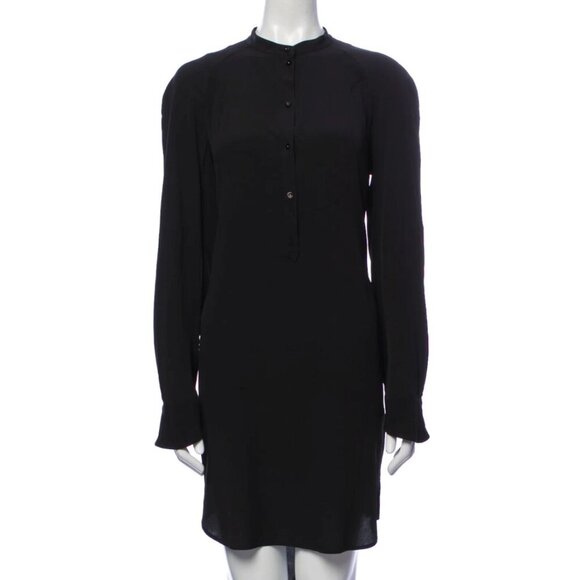 ALEXANDER MCQUEEN Silk Knee-Length Dress | Sz: M - Picture 4 of 9